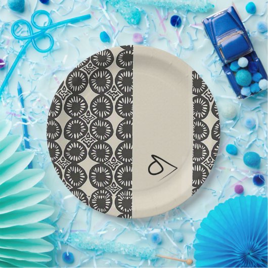 Anspruchsvolle Luxuskaribik Pappteller (Party)