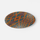 Anspruchsvolle Luxuskaribik Pappteller (Schrägansicht)