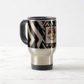 Anspruchsvolle Luxuskaribik Reisebecher (Vorderseite Links)