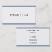Anspruchsvolle moderne, Berufliche Sleek Visitenkarte (Vorne/Hinten)