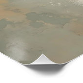 Anspruchsvolle Multicolor-Abstrakt Poster (Ecke)
