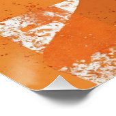 Anspruchsvolle Multicolor-Abstrakt Poster (Ecke)