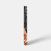 Anspruchsvolle Rose Floral iPhone 12 Mini Case Art iPhone Hülle (Linke Seite)