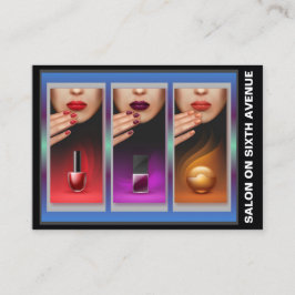 Anspruchsvolle Salon Business Card Visitenkarte