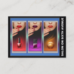 Anspruchsvolle Salon Business Card Visitenkarte