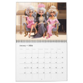 Anspruchsvolle Schwestern - Freunde Kalender (Jan 2026)