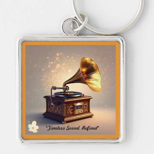 "Anspruchsvolle Soundwave" Schlüsselanhänger (Vorne)