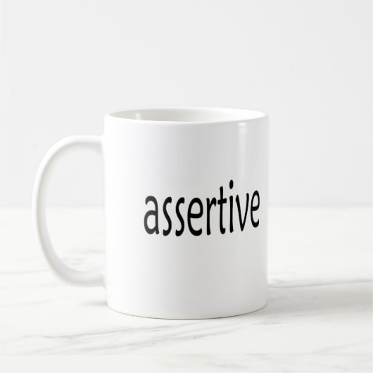 Anspruchsvolle Tasse (Links)