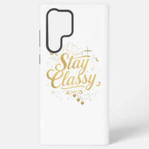 Anspruchsvolle und schicke Inspirationstypografie Samsung Galaxy Hülle