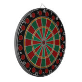Anspruchsvolle Weihnachten (Dartboard) Dartscheibe (Vorderseite Links)