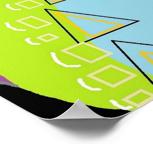 Anspruchsvoller Beagle Poster (Ecke)