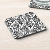 Anspruchsvoller Fleur Getränkeuntersetzer (Linke Seite)