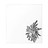 Anspruchsvoller Fleur Notizblock (Vorderseite)