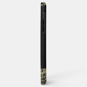 Anspruchsvoller Foil Gold Edges Ballerina Dancer Case-Mate iPhone Hülle (Hinten/Links)