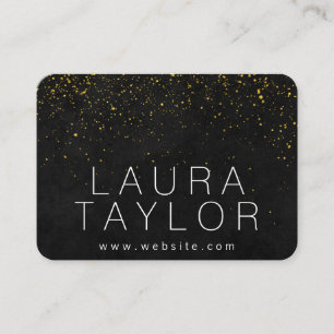 Anspruchsvoller Goldstaub Visitenkarte