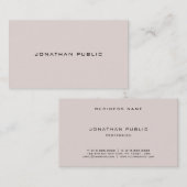 Anspruchsvoller gotischer Schriftart Moderner, ele Visitenkarte (Vorne/Hinten)