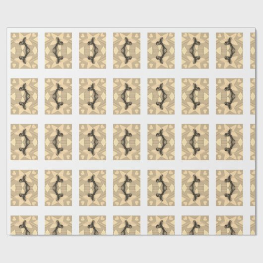 Anspruchsvoller Star! Geschenkpapier (Flach)