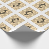 Anspruchsvoller Star! Geschenkpapier (Ecke)