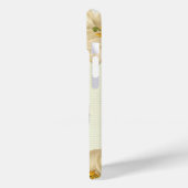 Anspruchsvoller Vintager PfauenvogelKäferlilie Case-Mate iPhone Hülle (Rückseite / Links)