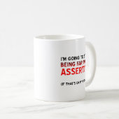 Anspruchsvollere lustige Tasse (VorderseiteRechts)