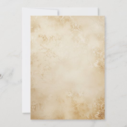 Anspruchsvolles 21. Party Einladung (Rückseite)