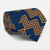 Anspruchsvolles Blau und Gold Krawatte (Gerollt)