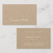 Anspruchsvolles handgeschriebenes Skript attraktiv Visitenkarte (Vorne/Hinten)