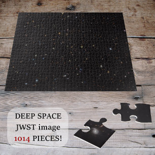 Anspruchsvolles JWST-Astronomie-Schwarz-Puzzle Puzzle