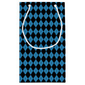 Anspruchsvolles Kariert Kleine Geschenktüte (Rückseite)