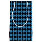 Anspruchsvolles Kariert Kleine Geschenktüte (Vorderseite)