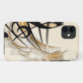 Anspruchsvolles klassisches Notendesign-Zubehör Case-Mate iPhone Hülle (Rückseite (Horizontal))
