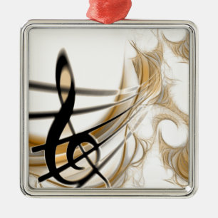 Anspruchsvolles klassisches Notendesign-Zubehör Ornament Aus Metall