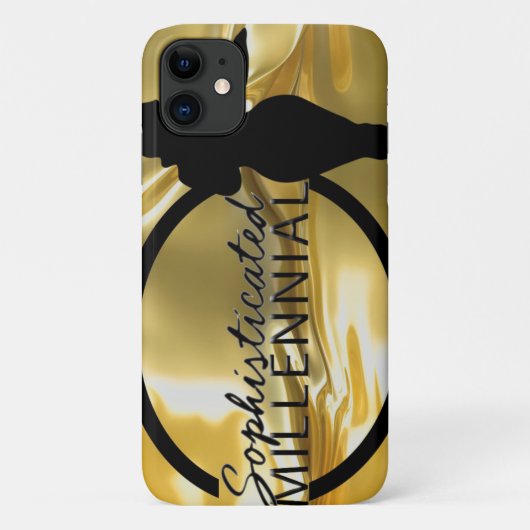 Anspruchsvolles Millenniums-Telefongehäuse Case-Mate iPhone Hülle (Rückseite)