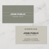 Anspruchsvolles Schlichtes Unternehmen Harmonic Co Visitenkarte (Vorne/Hinten)