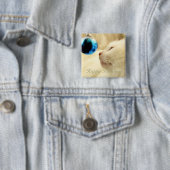 Anstarren einen blauen Stern Button (Beispiel)