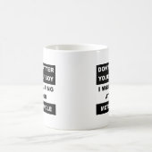 Anstarren entlang Ihrer Motorrad-lustigen Tasse (Mittel)