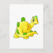 Anstarren von gelbem Chomby Postkarte (Vorderseite)