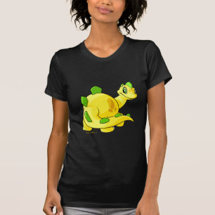 Anstarren von gelbem Chomby T-Shirt