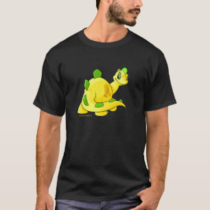 Anstarren von gelbem Chomby T-Shirt
