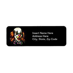 Anstarrender schlechter Clown