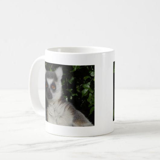 AnstarrenLemur Kaffeetasse (Vorderseite Links)