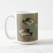 Anstatt Crappie Fishing Kaffeetasse (Links)