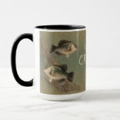 Anstatt Crappie Fishing Tasse (Links)