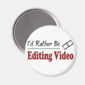 Anstatt Video zu bearbeiten Magnet (Vorderseite/Rückseite)