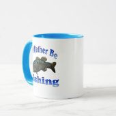 Anstatt zu fischen tasse (Vorderseite Links)