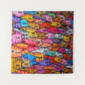 ANSTECHEN Sie 074 - KATZEN 05 - Tapisserie Wandteppich (Vorderseite (Horizontal))