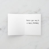 ANSTECHEND SCHUHE ANSTECHE DIESES BIRDERTAGGREETIN KARTE (Innenseite)