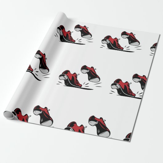 Anstechend Tanzschuhe Geschenkpapier (Ungerollt)