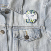 Ansteckbutton für werdenden Vater für Blaubeer-Bab Button (Beispiel)
