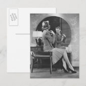 Anstecken Postkarte (Vorne/Hinten)
